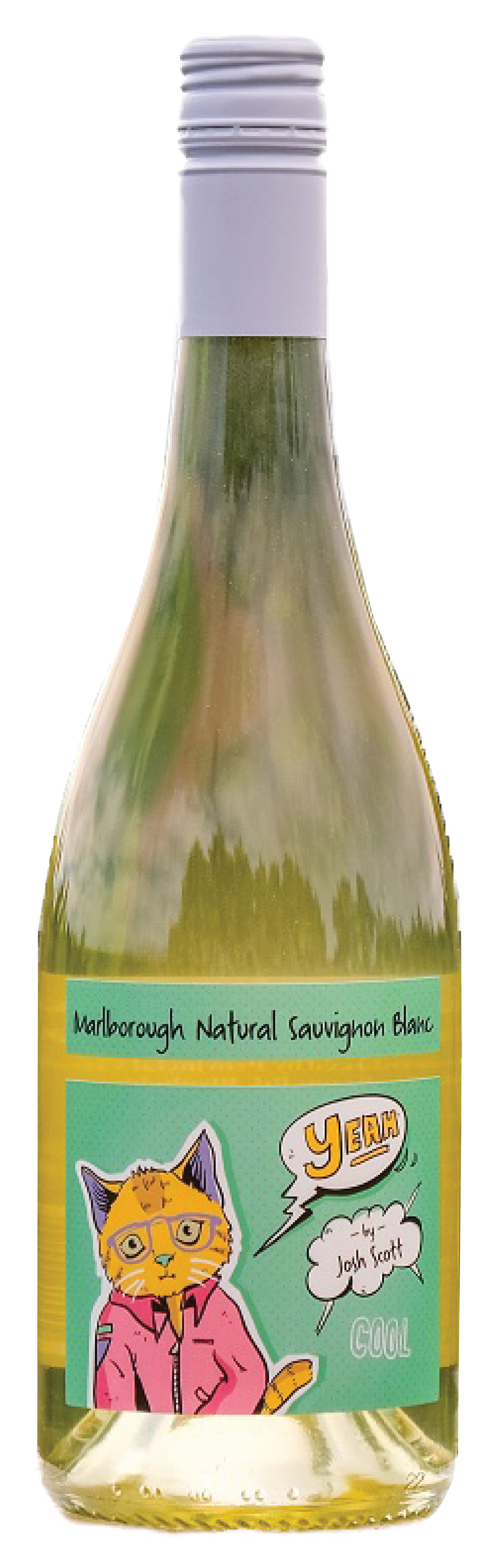 By Josh Scott Yeah Cool Sauvignon Blanc 2022  Front Bottle Shot