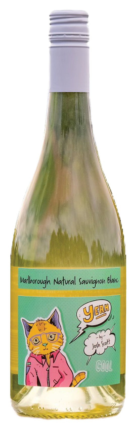 By Josh Scott Yeah Cool Sauvignon Blanc 2022  Front Bottle Shot