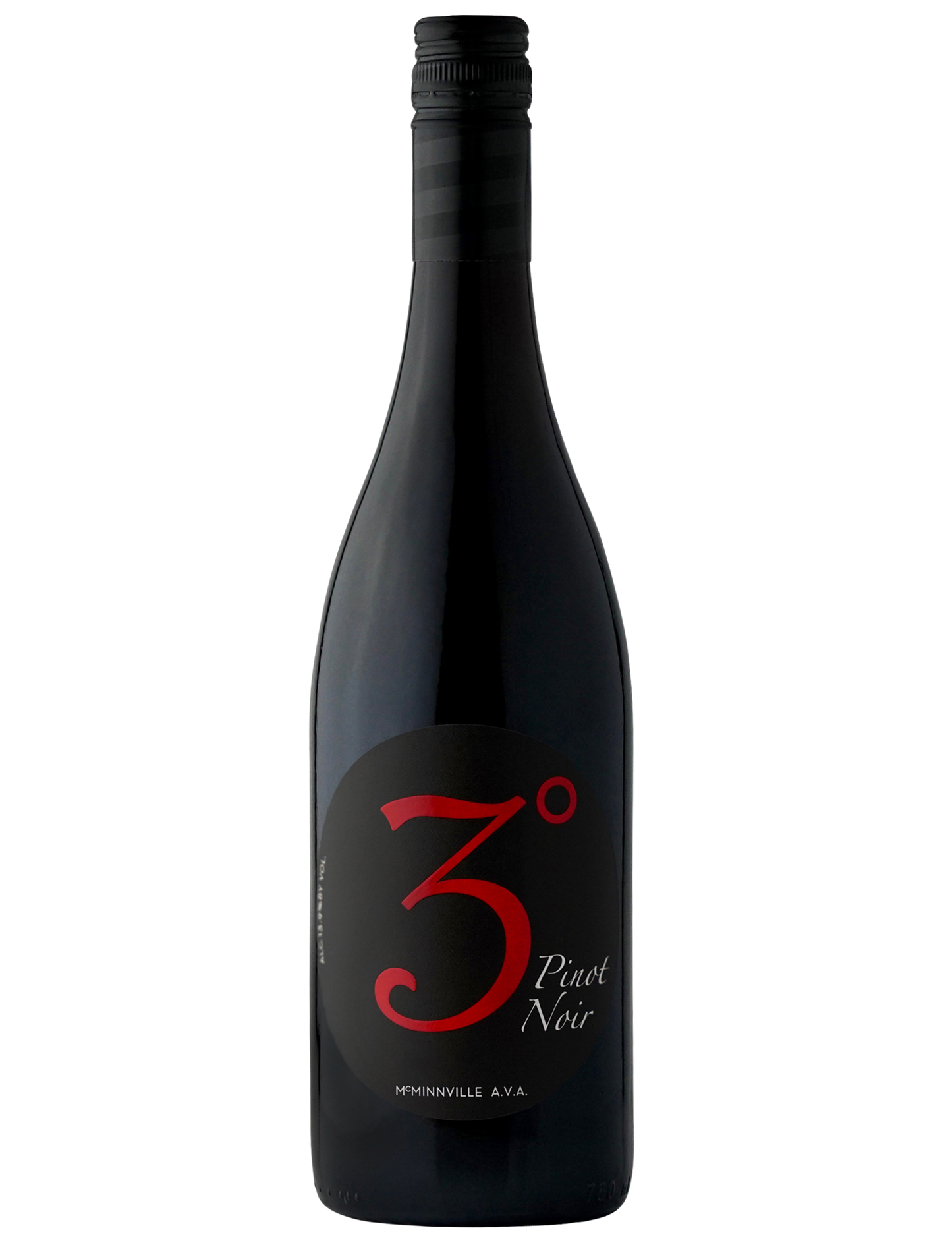 Maysara 3 Degrees Pinot Noir 2020  Front Bottle Shot