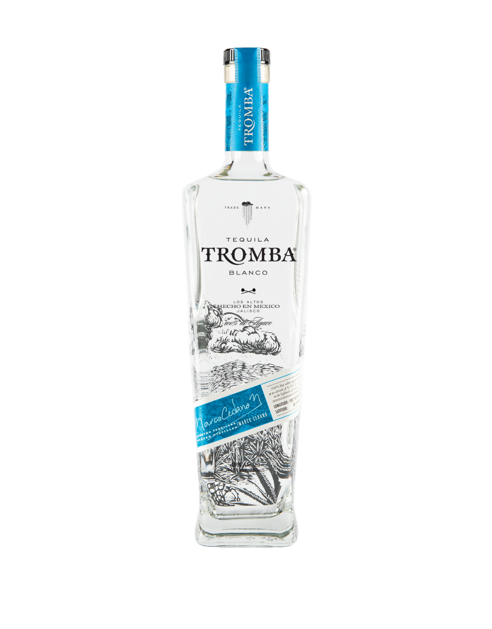 TEQUILA TROMBA BLANCO 750 ML