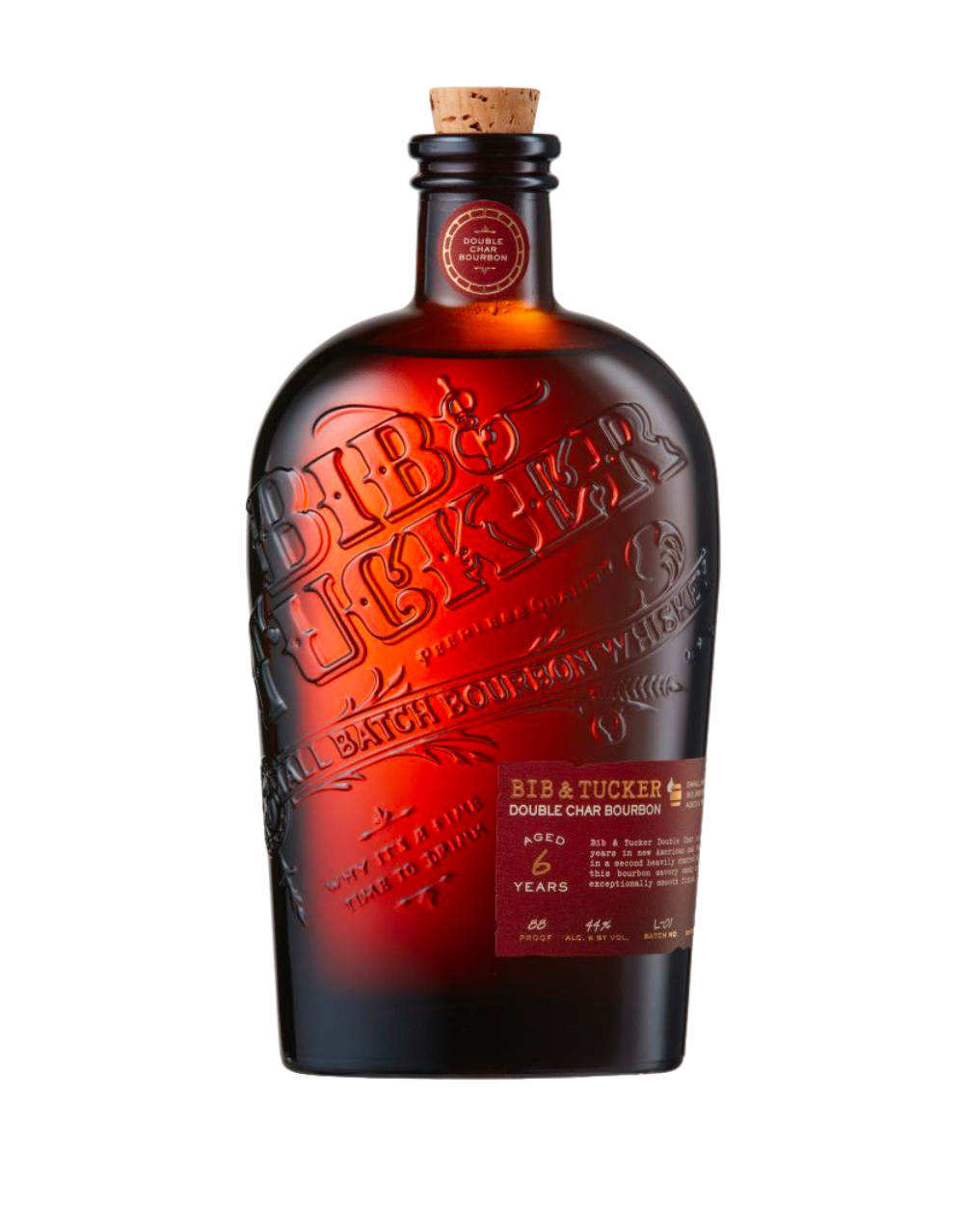BIB & TUCKER DOUBLE CHAR SMALL BATCH BOURBON WHISKEY 750 ML