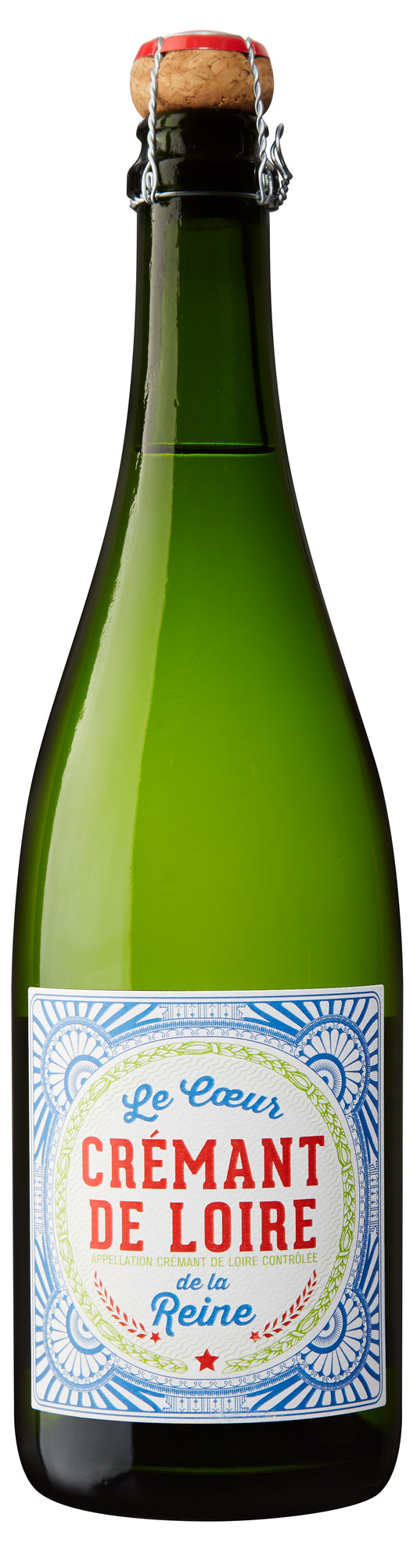 Le Coeur de la Reine Cremant de Loire  Front Bottle Shot