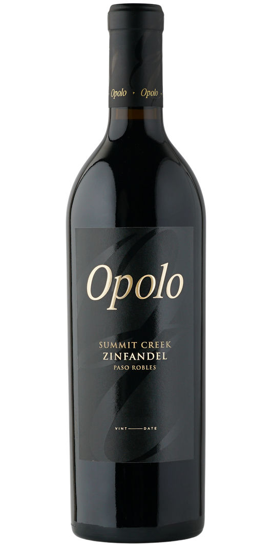 Opolo Summit Creek Zinfandel 2022  Front Bottle Shot