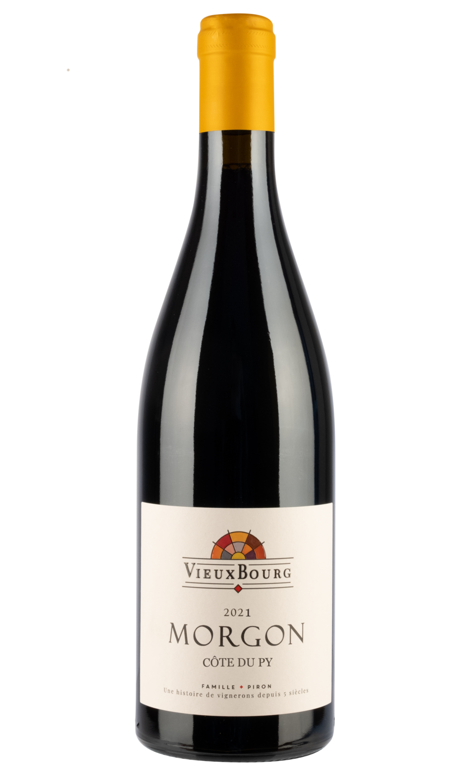Vieux Bourg Morgon Cote du Py 2021  Front Bottle Shot