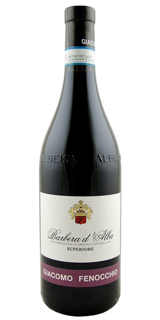 Giacomo Fenocchio Barbera d'Alba Superiore 2021  Front Bottle Shot