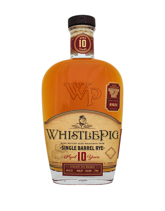 WHISTLEPIG 10YO SINGLE BARREL RYE S1B51 750 ML