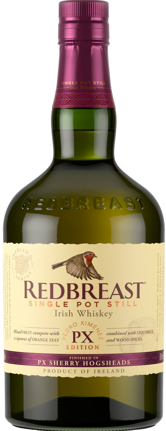 REDBREAST IRISH SINGLE POT STILL WHISKEY PX SHERRY CASK EDITION 750 ML