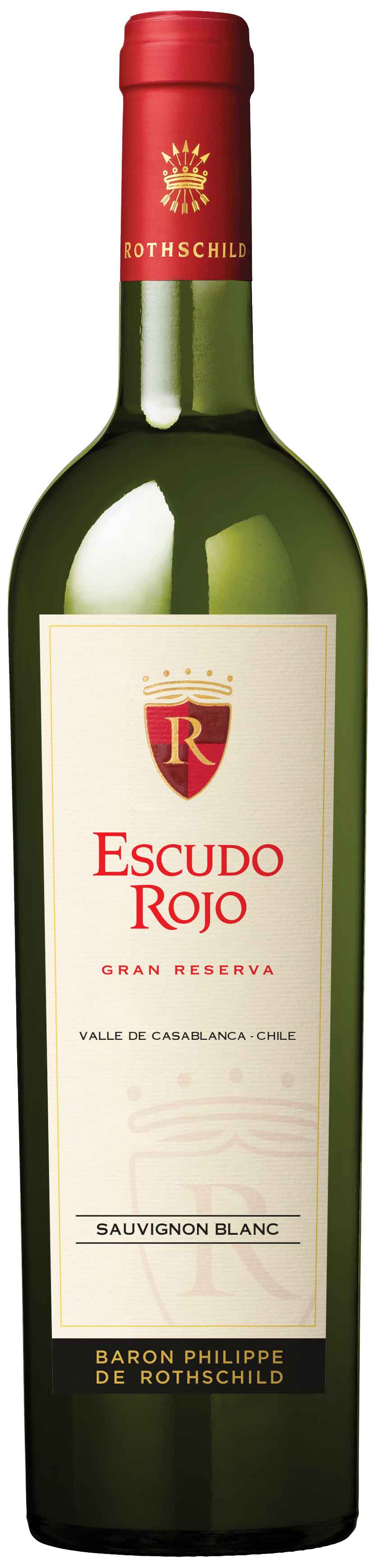 Baron Philippe de Rothschild Escudo Rojo Gran Reserva Sauvignon Blanc 2023  Front Bottle Shot