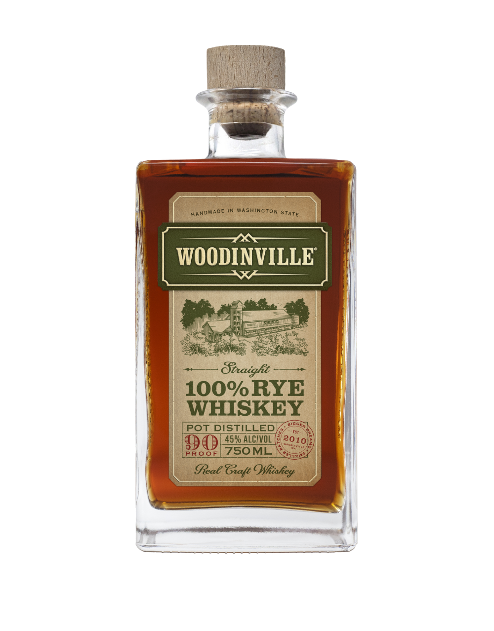 WOODINVILLE™ STRAIGHT RYE WHISKEY 750 ML