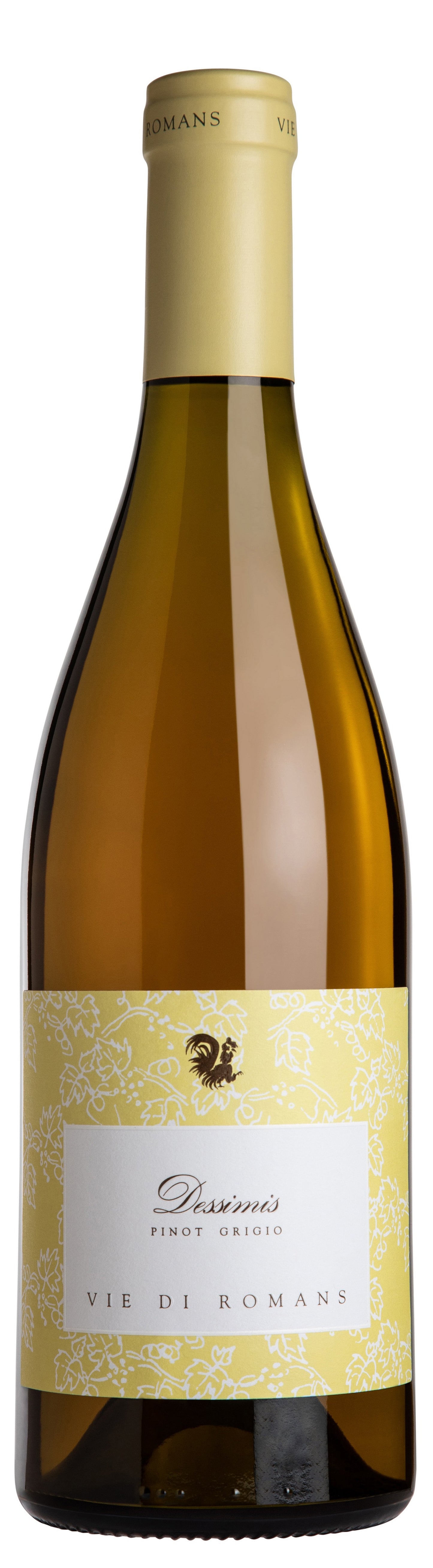 Vie di Romans Dessimis Pinot Grigio 2022  Front Bottle Shot