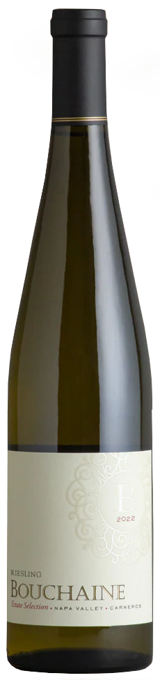 Bouchaine Estate Riesling 2022  Front Bottle Shot