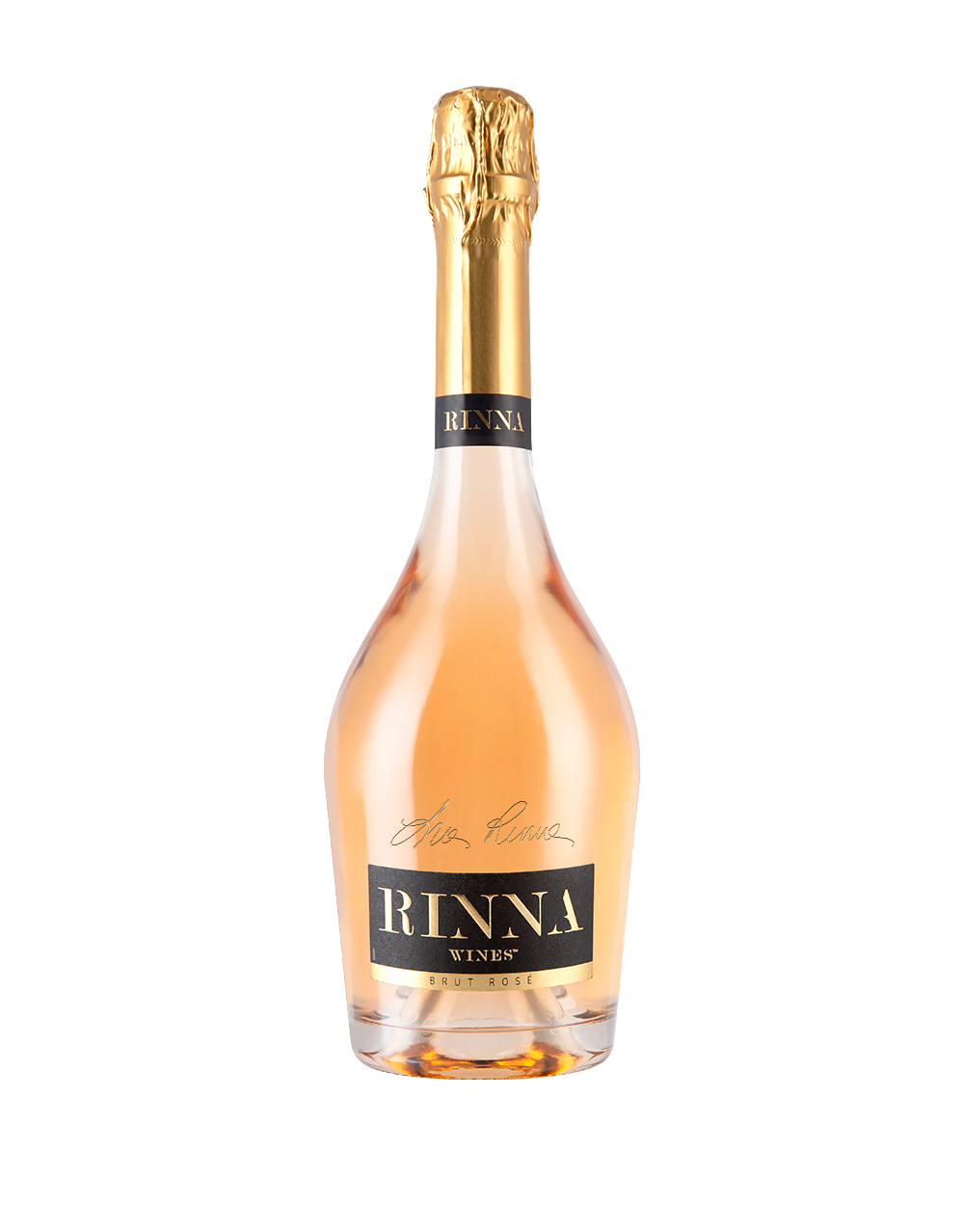 RINNA BRUT ROSÉ WITH PRE-ENGRAVED SIGNATURE 750 ML