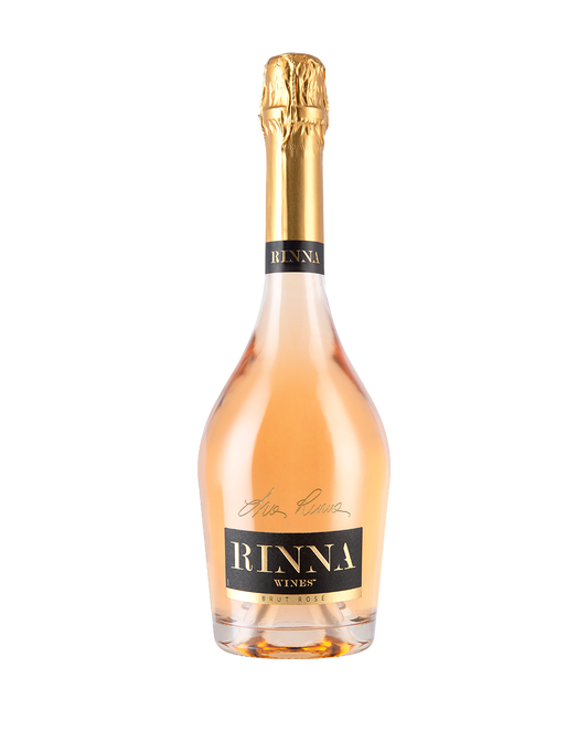 RINNA BRUT ROSÉ WITH PRE-ENGRAVED SIGNATURE 750 ML