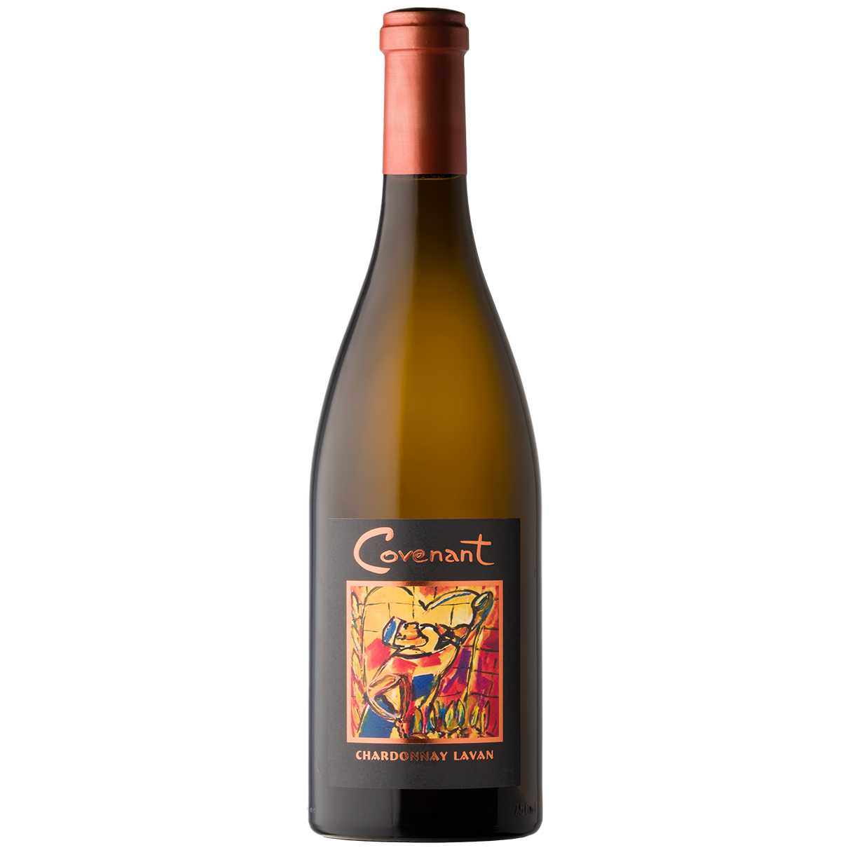 Covenant Lavan Sonoma Mountain Chardonnay (OU Kosher) 2022  Front Bottle Shot
