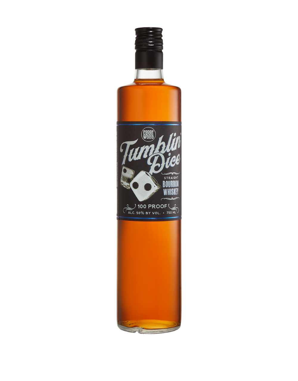 DEADWOOD TUMBLIN' DICE HEAVY RYE BOURBON 100 PROOF 750 ML
