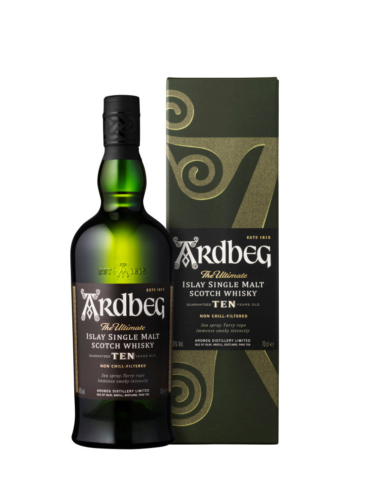ARDBEG 10 YEAR SINGLE MALT SCOTCH WHISKY 750 ML