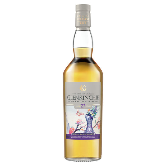 GLENKINCHIE THE FLORAL TREASURE 27 YEAR OLD SINGLE MALT SCOTCH WHISKY 750 ML