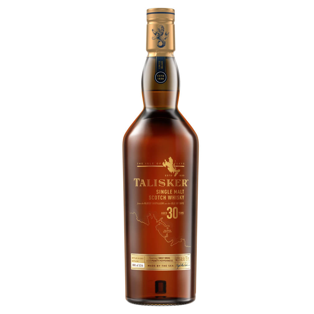 TALISKER 30 YEAR OLD SINGLE MALT SCOTCH WHISKY 750 ML