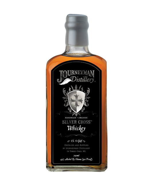 JOURNEYMAN DISTILLERY SILVER CROSS FOUR GRAIN WHISKEY 750 ML