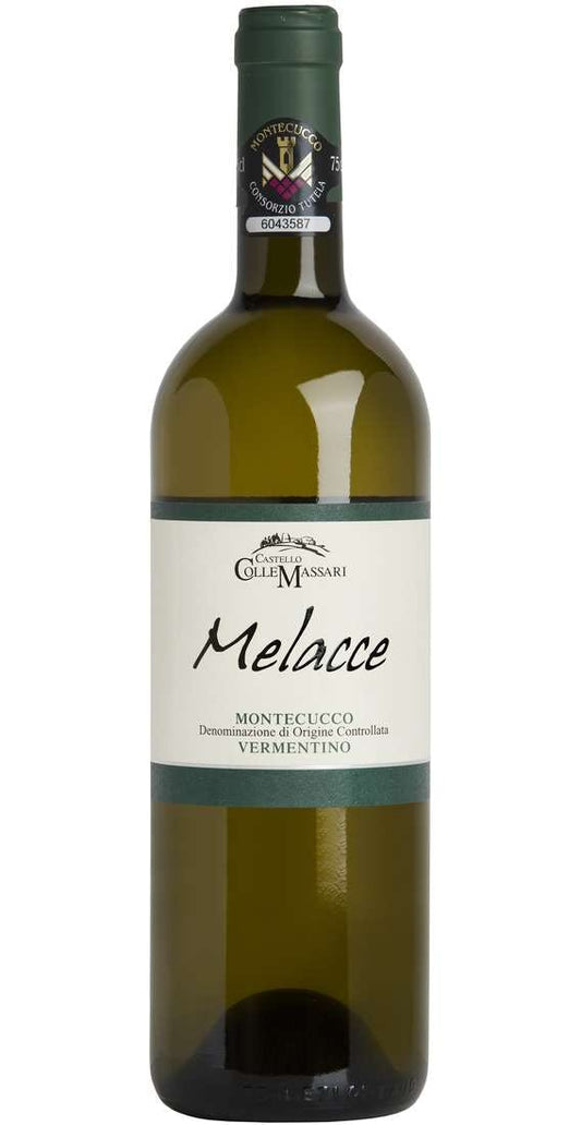 ColleMassari Melacce Vermentino 2023  Front Bottle Shot
