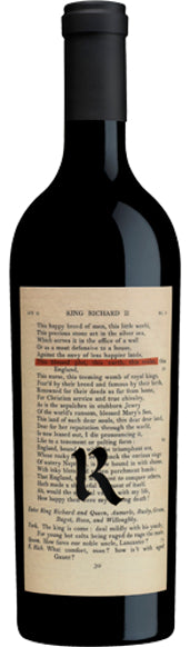 Realm Cellars The Bard 2021  Front Bottle Shot