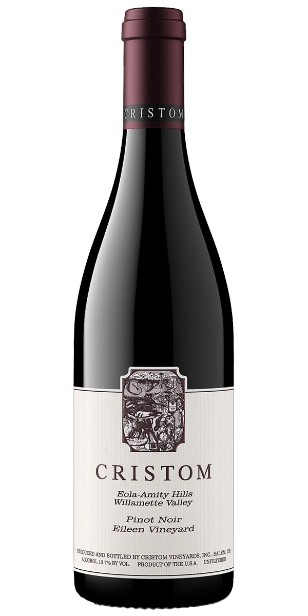 Cristom Eileen Vineyard Pinot Noir 2022  Front Bottle Shot