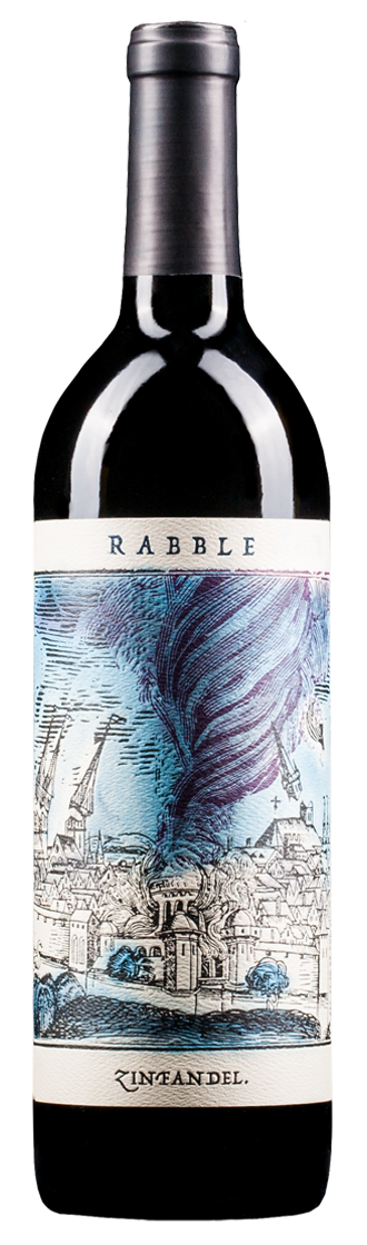 Rabble Zinfandel 2020  Front Bottle Shot