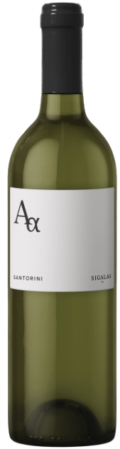 Sigalas Aa Santorini Assyrtiko-Athiri 2023  Front Bottle Shot