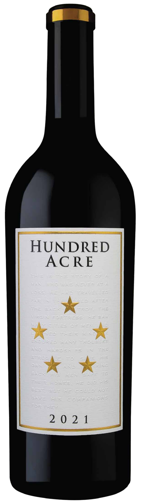 Hundred Acre Morgan's Way Cabernet Sauvignon 2021  Front Bottle Shot