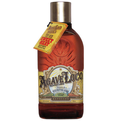 Agave Loco Pepper Cured Tequila Reposado