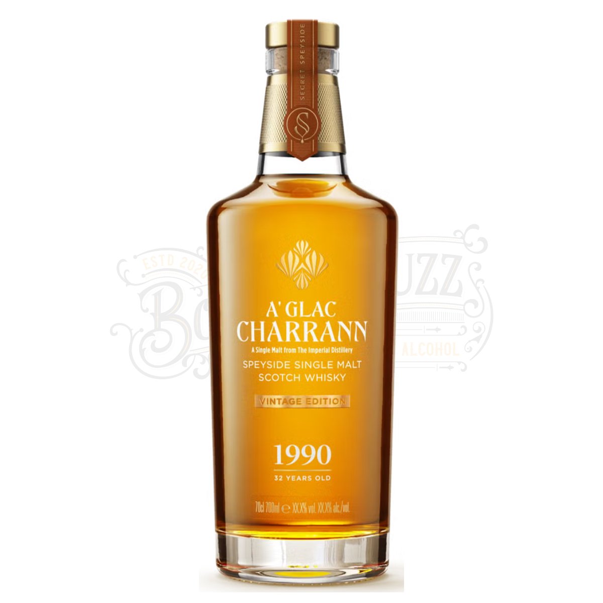 A'glac Charrann Single Malt Scotch Secret Speyside 1990 32 Yr 97