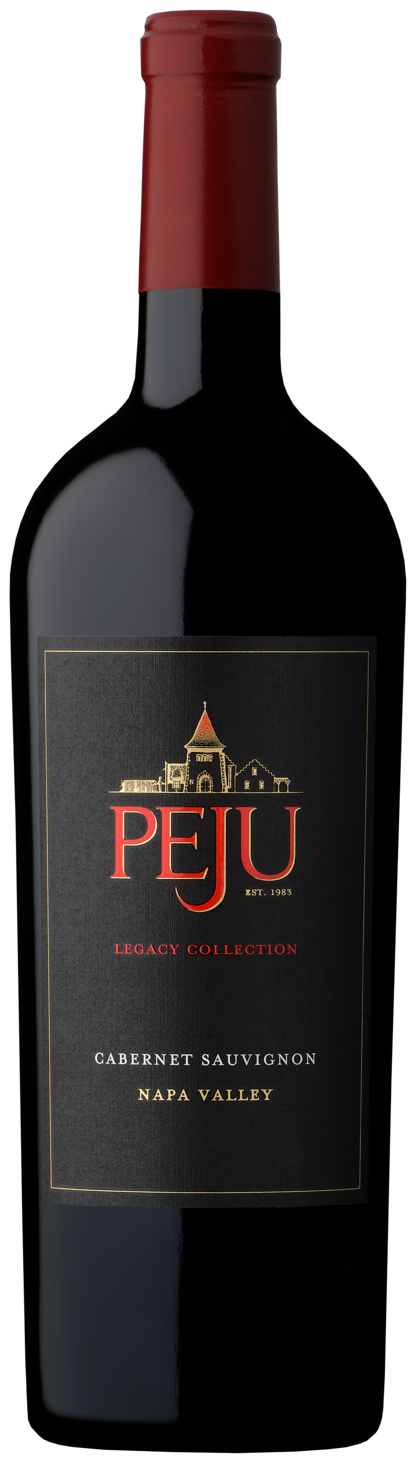 Peju Winery Legacy Collection Cabernet Sauvignon 2022  Front Bottle Shot