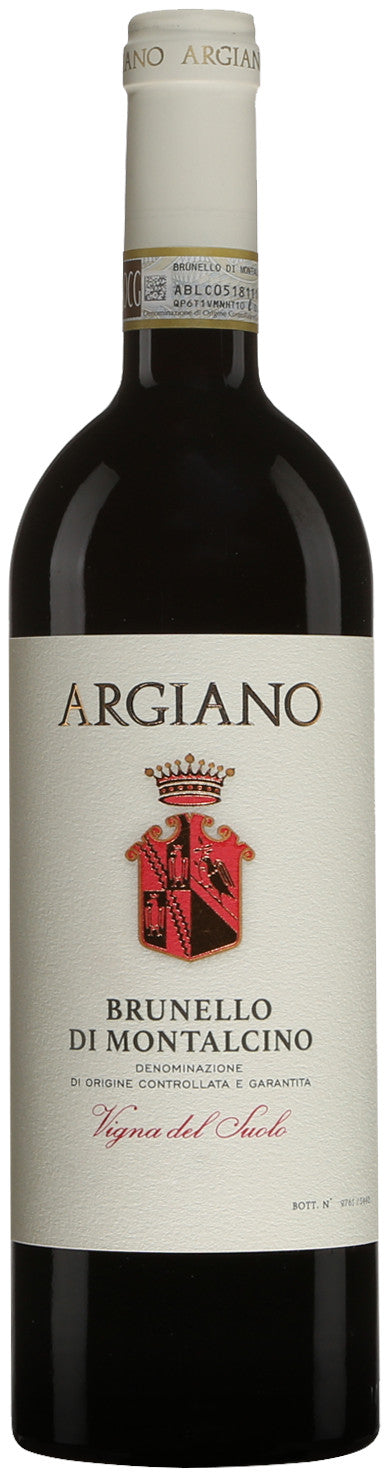 Argiano Vigna del Suolo Brunello di Montalcino 2018  Front Bottle Shot