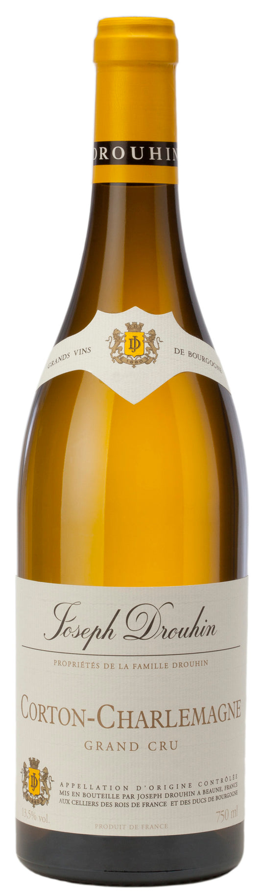 Joseph Drouhin Corton-Charlemagne Grand Cru 2021  Front Bottle Shot