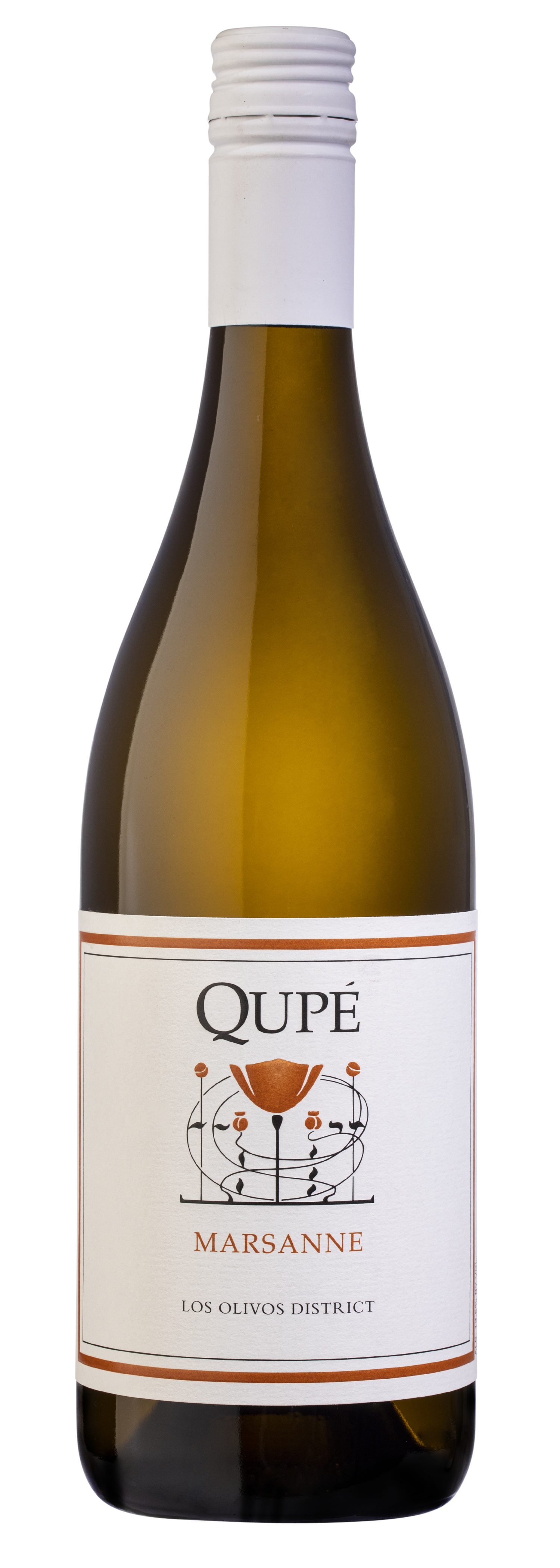 Qupe Marsanne 2022  Front Bottle Shot