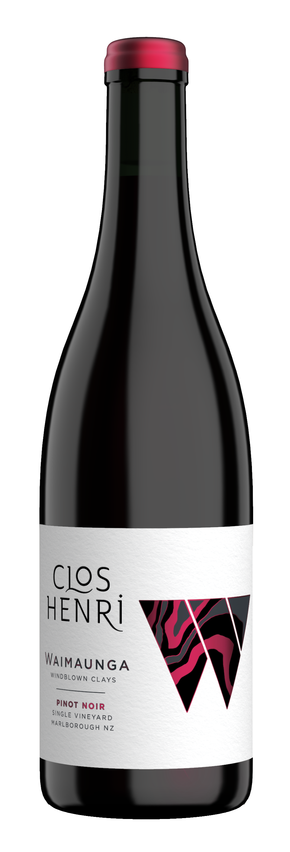 Clos Henri Waimaunga Pinot Noir 2022  Front Bottle Shot