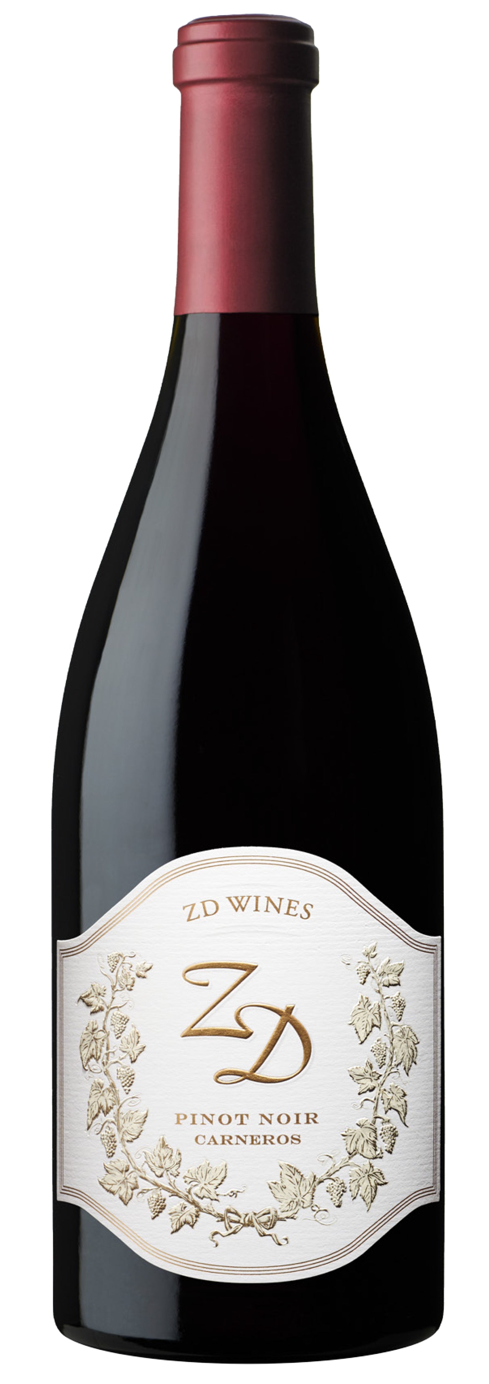 ZD Wines Pinot Noir 2022  Front Bottle Shot