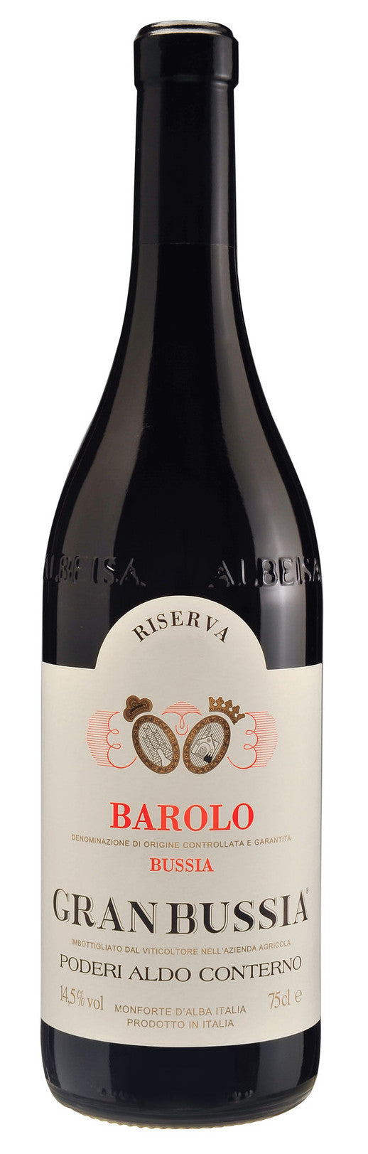 Aldo Conterno Granbussia Barolo Riserva 2013  Front Bottle Shot