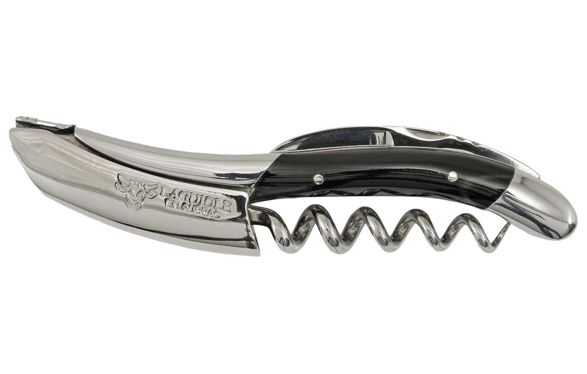 Buffalo Horn Sommelier Corkscrew from Laguiole, France