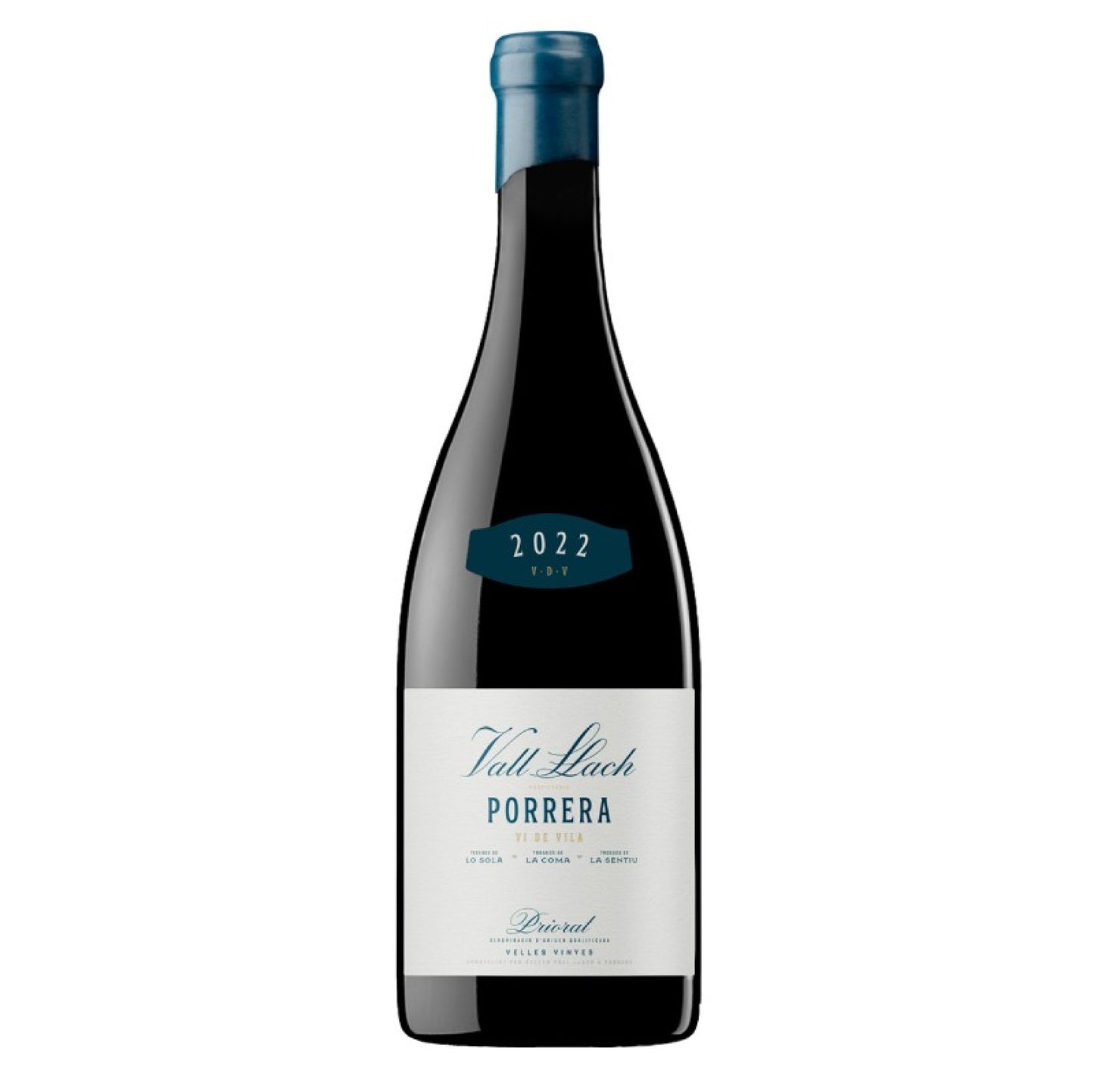 Vall Llach Porrera de Vi de Vila Priorat Negra 2022  Front Bottle Shot