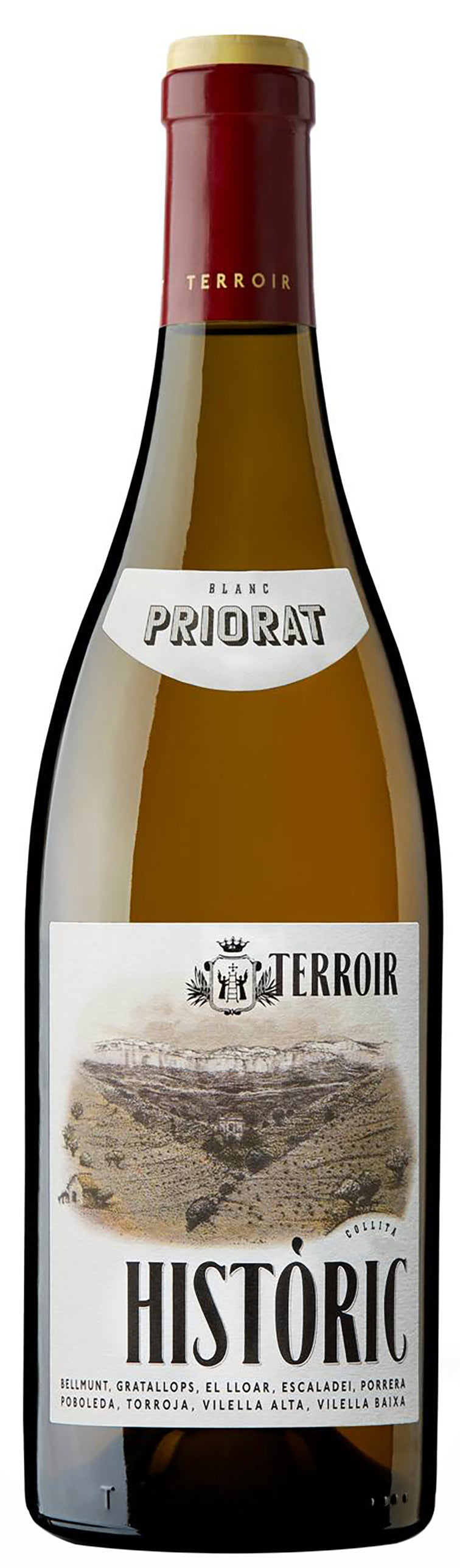 Terroir Al Limit Historic Blanc 2021  Front Bottle Shot