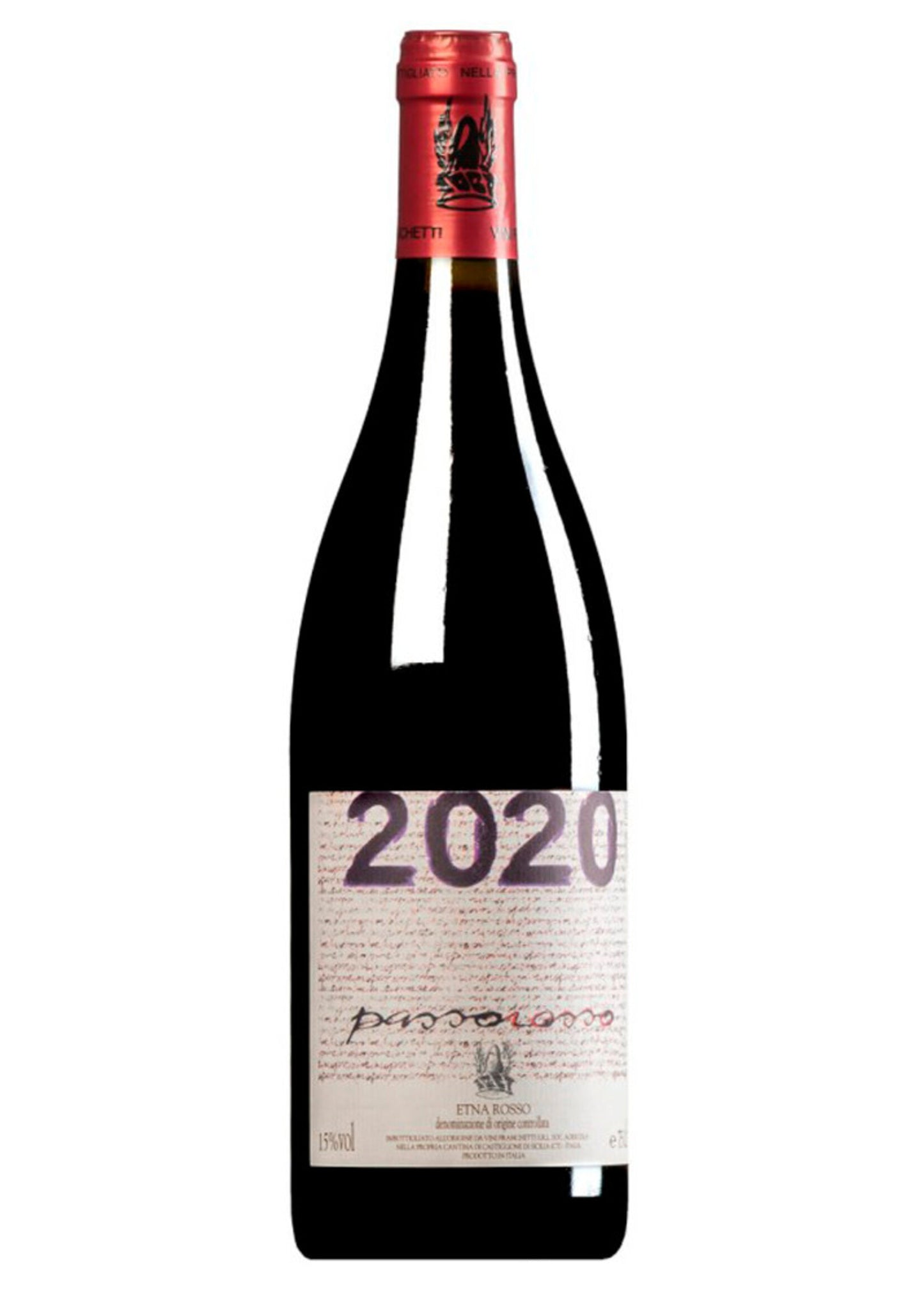 Passopisciaro Passorosso 2020  Front Bottle Shot