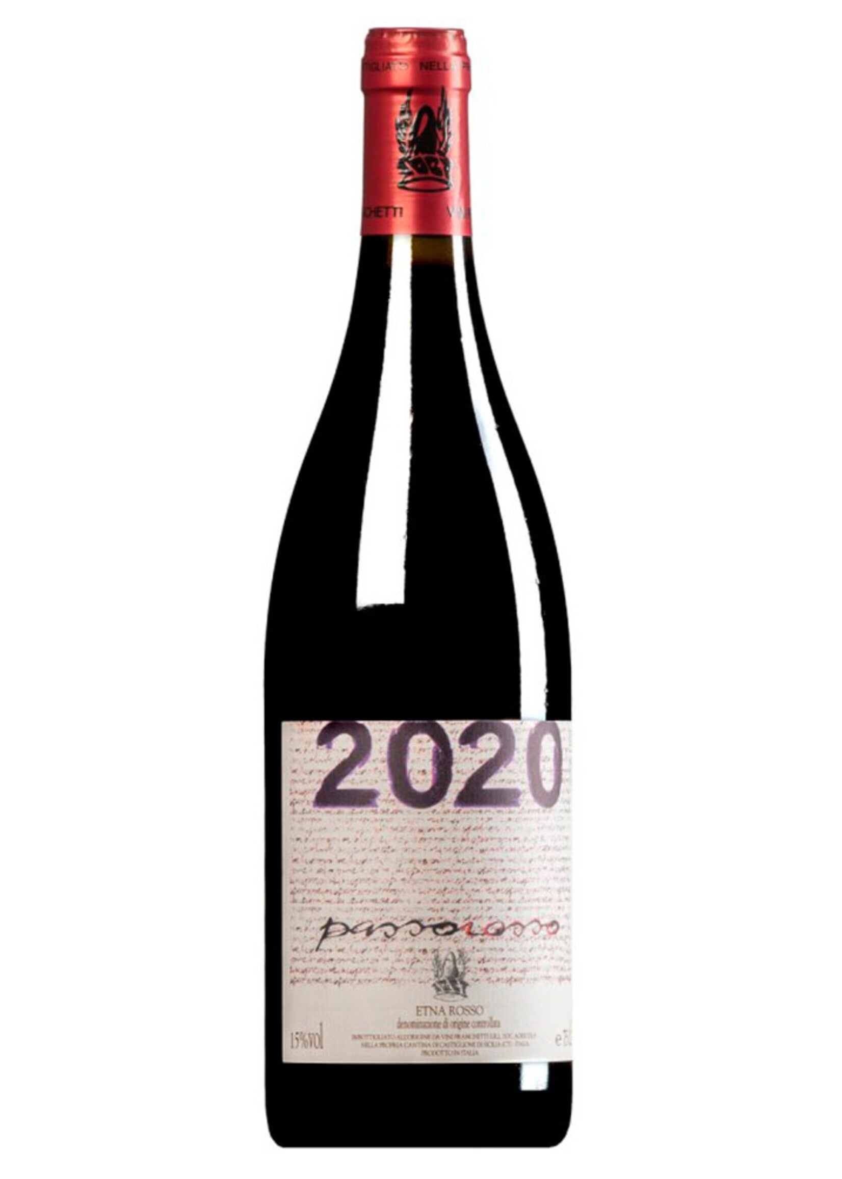 Passopisciaro Passorosso 2020  Front Bottle Shot
