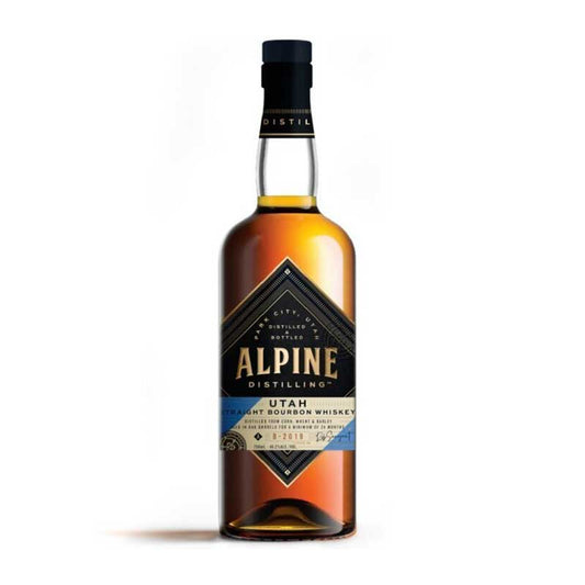 Alpine Distilling Utah Straight Bourbon Whiskey 750ml