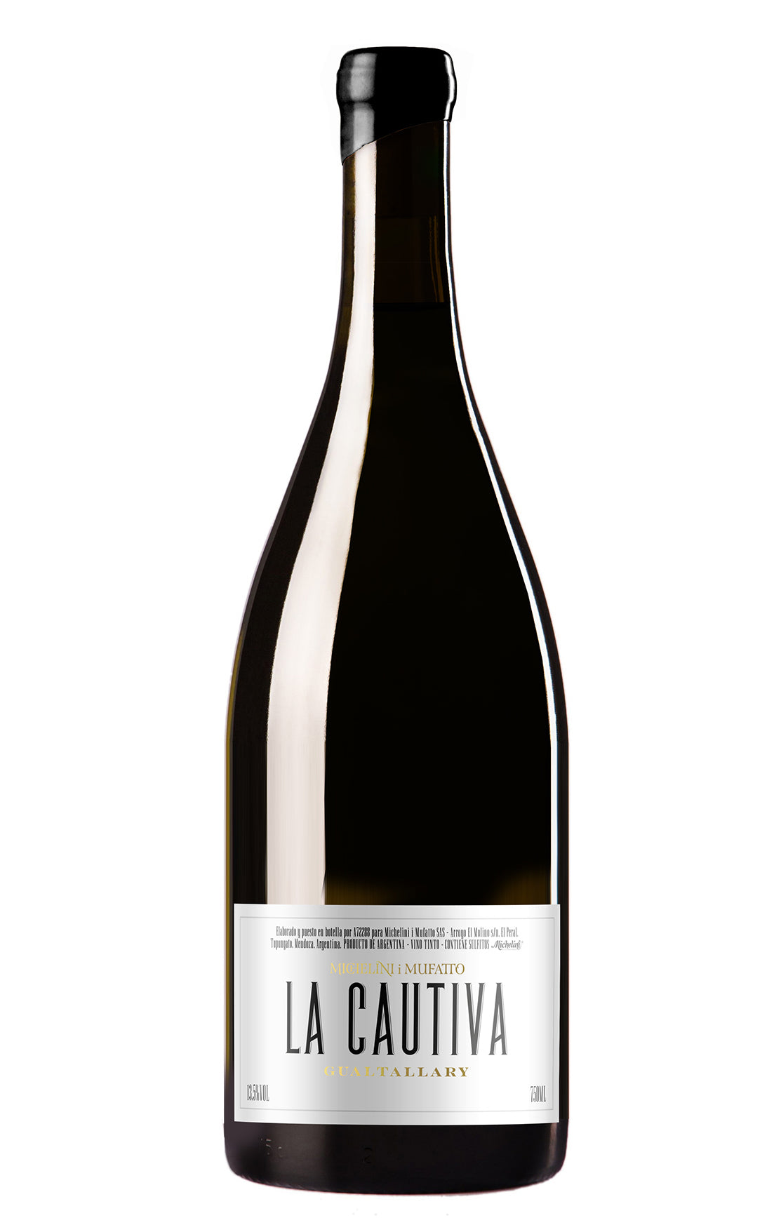 Michelini I Mufatto La Cautiva 2021  Front Bottle Shot
