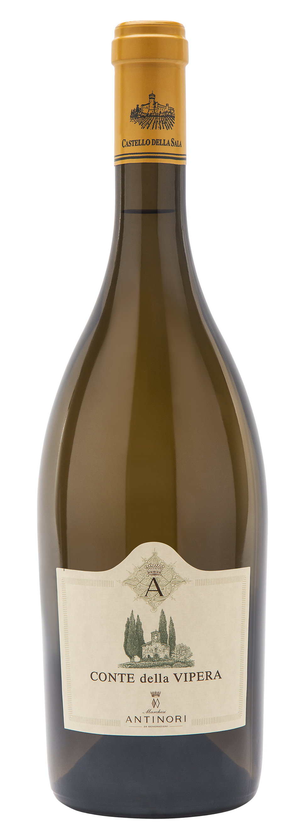 Marchesi Antinori Castello della Sala Conte Della Vipera 2023  Front Bottle Shot