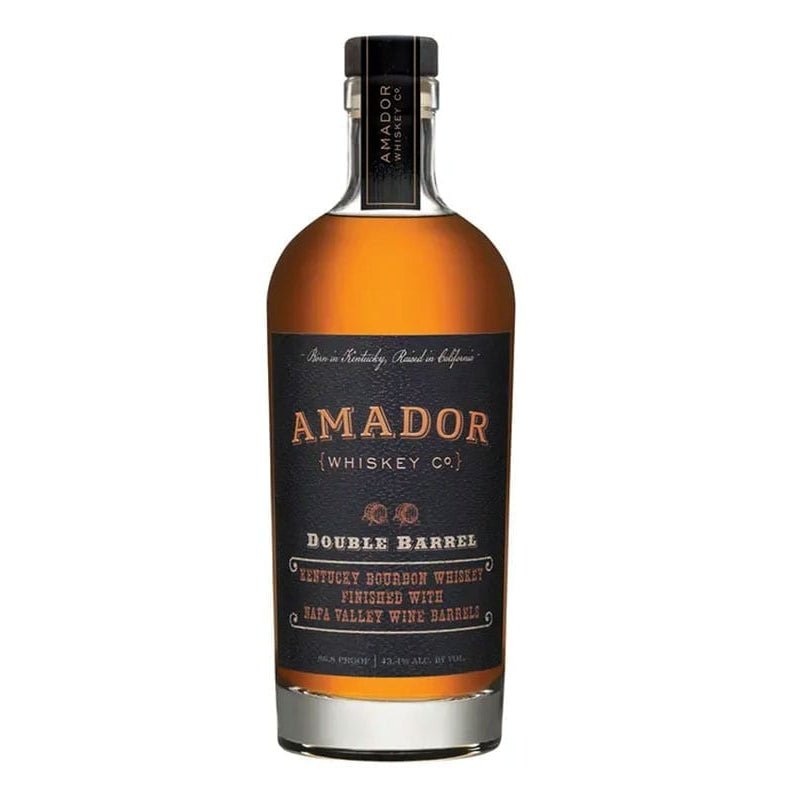 Amador Double Barrel Bourbon Chardonnay Barrel Whiskey 750ml