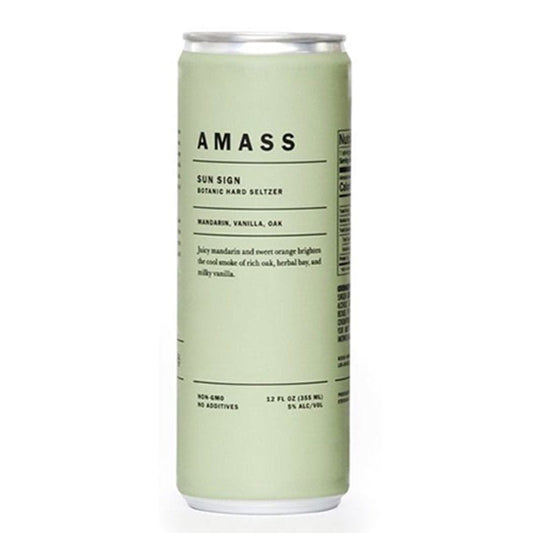 Amass Sun Sign Botanic Hard Seltzer 4/12oz