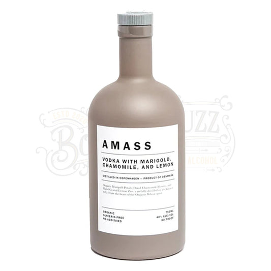 AMASS Vodka with Marigold Chamomile & Lemon Zest