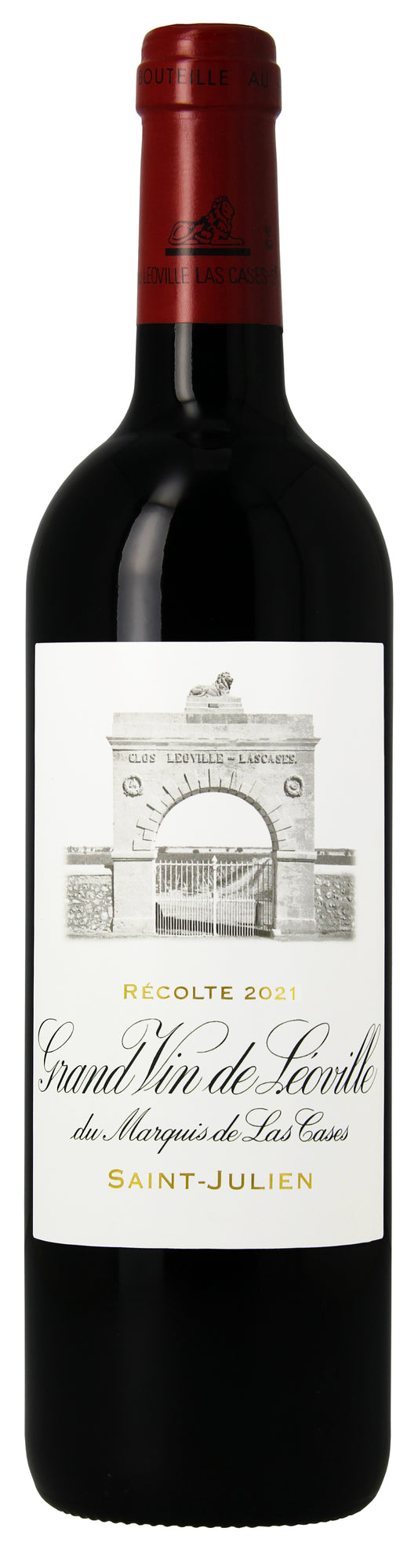 Chateau Leoville Las Cases  2021  Front Bottle Shot